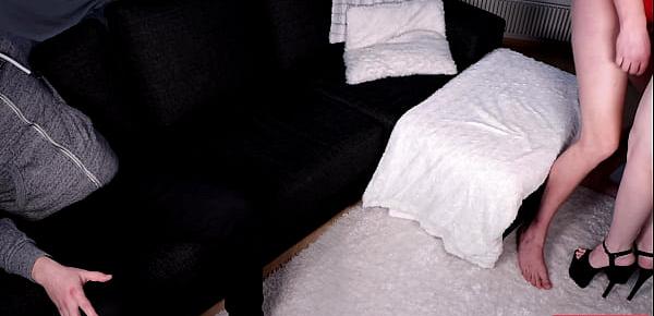 Sharing my Girlfriend with Random Guy from the Bar - my first Cuckold Threesome
